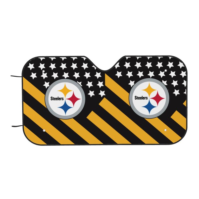 Pittsburgh Steelers 2 Printing Car windshield sunshades is suitable front windshield sunshades