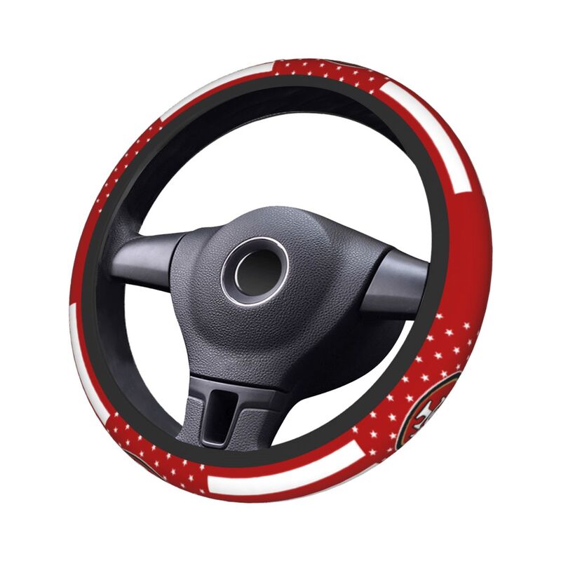 San Francisco 49ers 5 Printed breathable elastic steering wheel anti slip cover