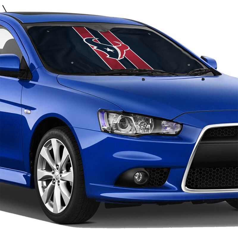 Houston Texans 3 Print suitable for front Car windshield sunshades Car windshield sunshades