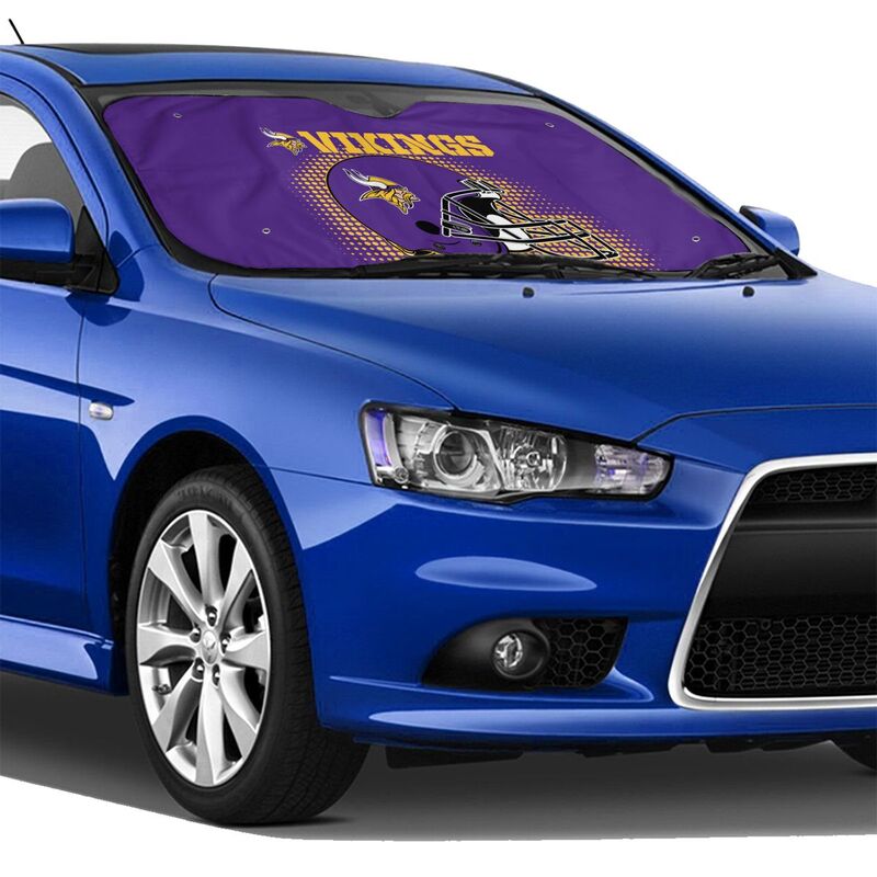 Minnesota Vikings Printing car front windshield sunshade car windshield sunshade multi size