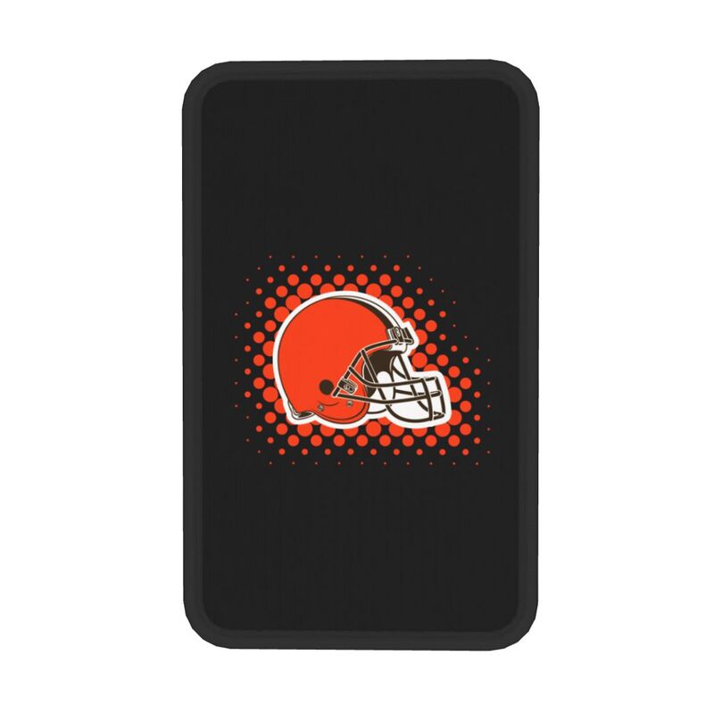 Cleveland Browns Printed car armrest box cushion armrest protective cover