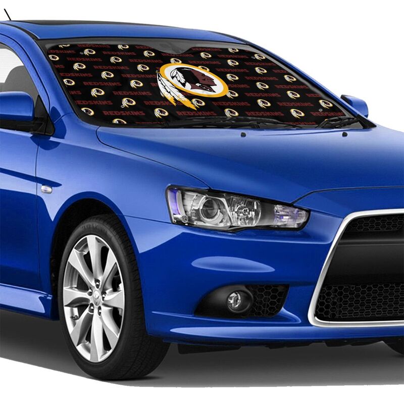 Washington Redskins Printed is suitable for front Car windshield sunshades Car windshield sunshades