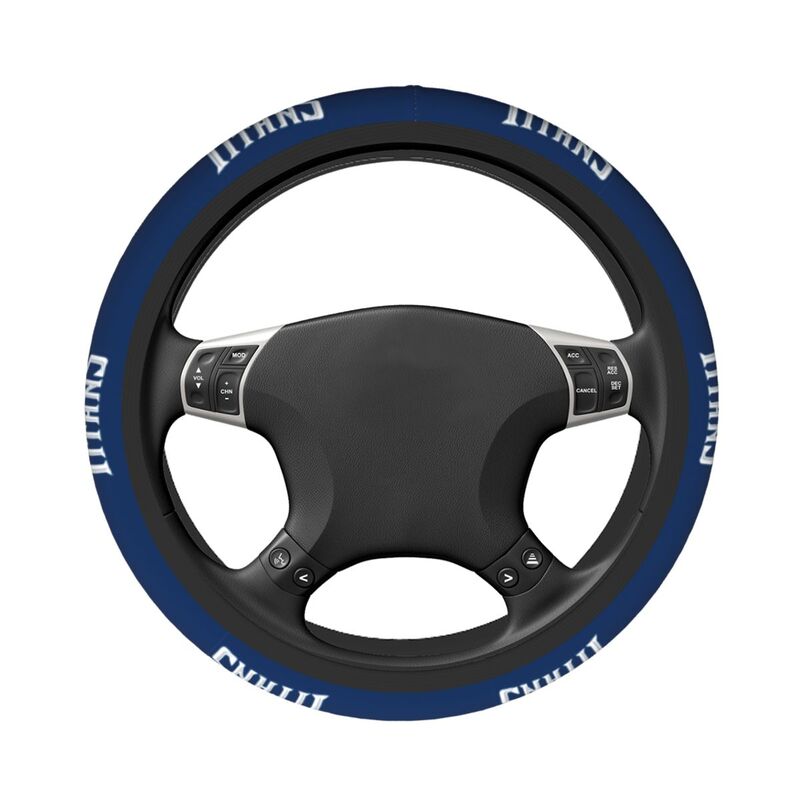 Tennessee Titans 3 Printed elastic steering wheel cover anti slip breathable