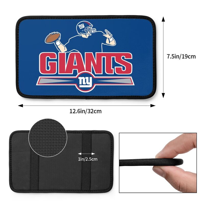 New York Giants3 Printed car armrest box pad anti-abrasion pad