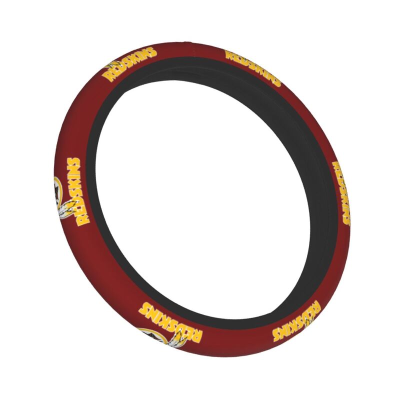 Washington Commanders 2 Printed breathable elastic steering wheel protective cover