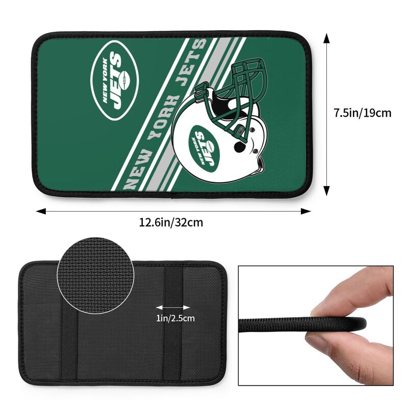 New York Jets Print armrest protective cover car armrest box cushion