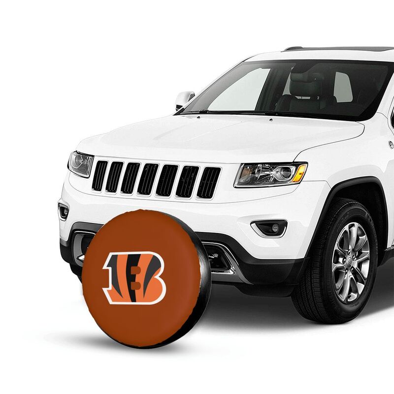 Cincinnati Bengals 5 car dustproof sunscreen tyre protective cover Tyre protective cover