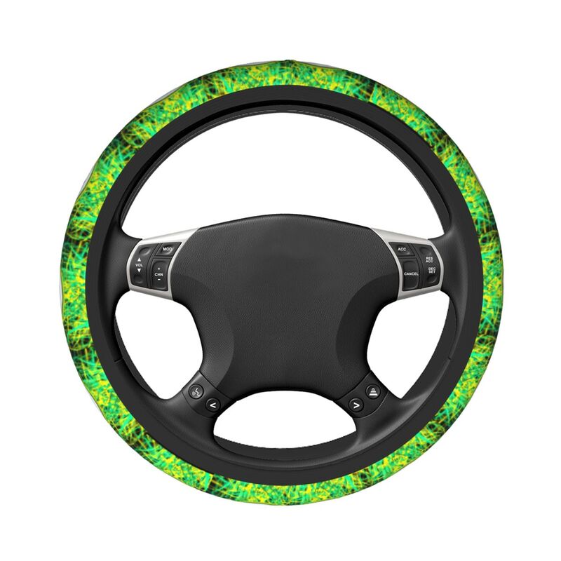 Green Bay Packers 4 Printed car anti-skid cover elastic steering wheel cover
