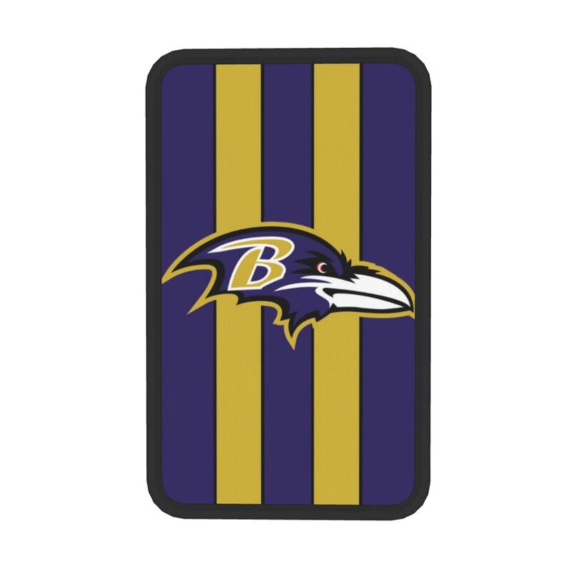 Baltimore Ravens Printed car armrest box pad anti-abrasion pad