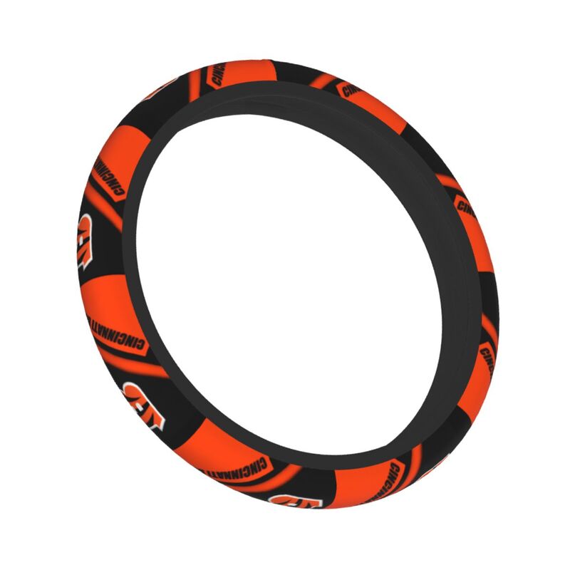 Cincinnati Bengals 1 Printed car protective cover elastic steering wheel cover