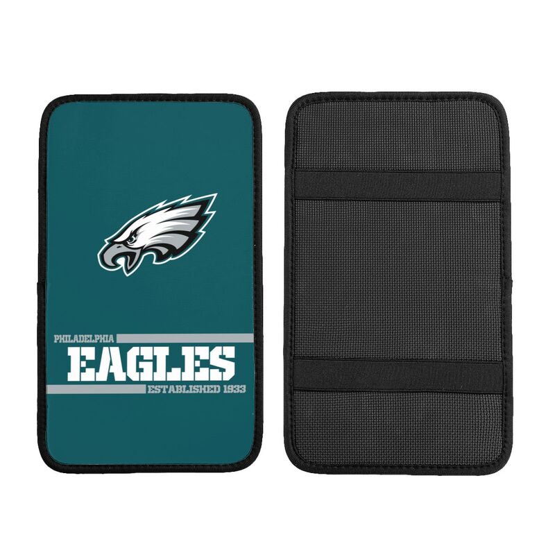 Philadelphia Eagles Printed car armrest box pad Protective pad