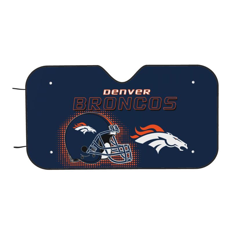 Denver Broncos Printing Car windshield sunshades is suitable car front windshield sunshades