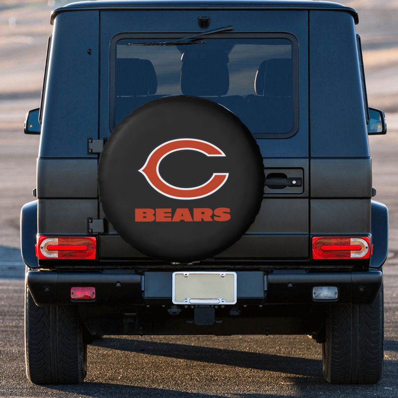 Chicago Bears Car tire protection cover spare tire waterproof and dustproof cover