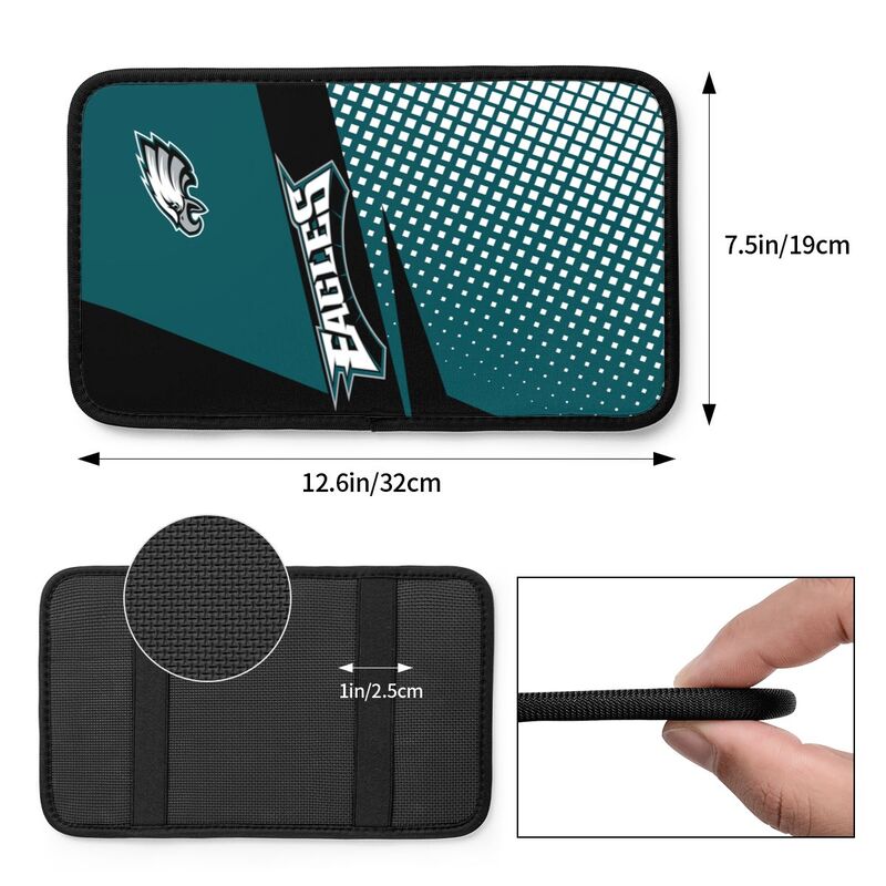 Philadelphia Eagles2 Printed car armrest box pad elbow protection pad