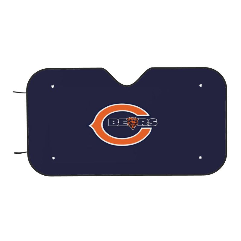 Chicago Bears Print suitable for front Car windshield sunshades Car windshield sunshades