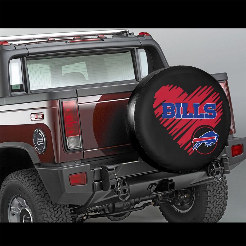 Buffalo Bills Printed car spare tire dust protection cover tire protection cover