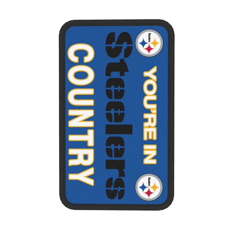 Pittsburgh Steelers Printed car armrest box pad elbow support pad