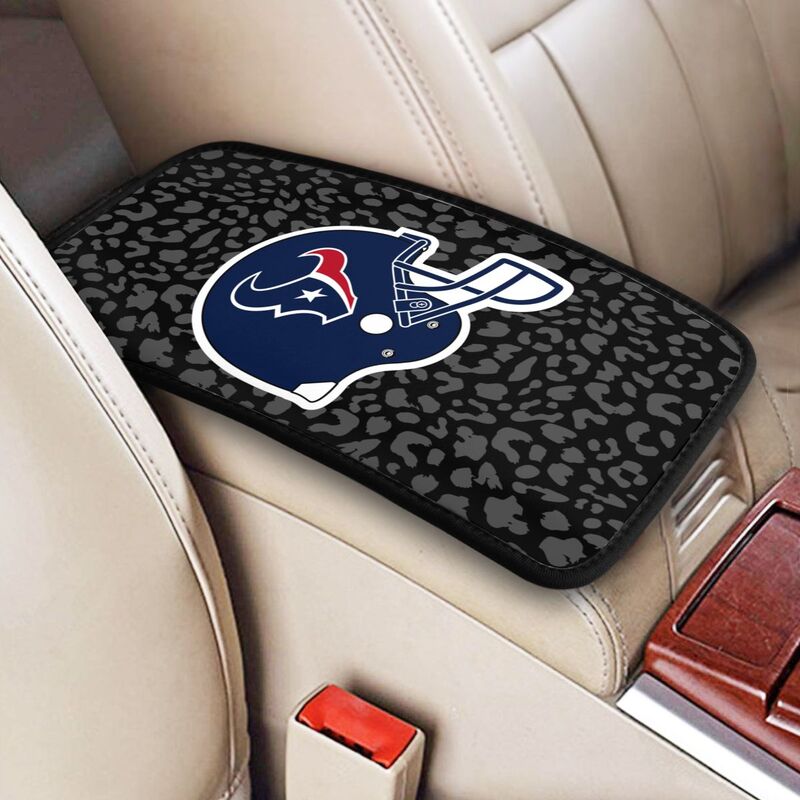 Houston Texans print Car handrail box cushion Personalized car armrest cover