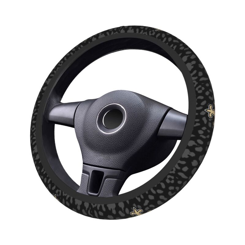 New Orleans Saints Printed elastic steering wheel cover car steering wheel protective cover