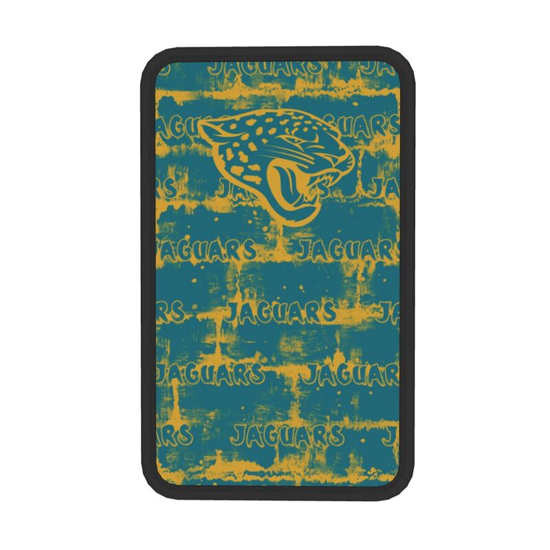 Jacksonville Jaguars print Car armrest box protective cover car center console armrest pad