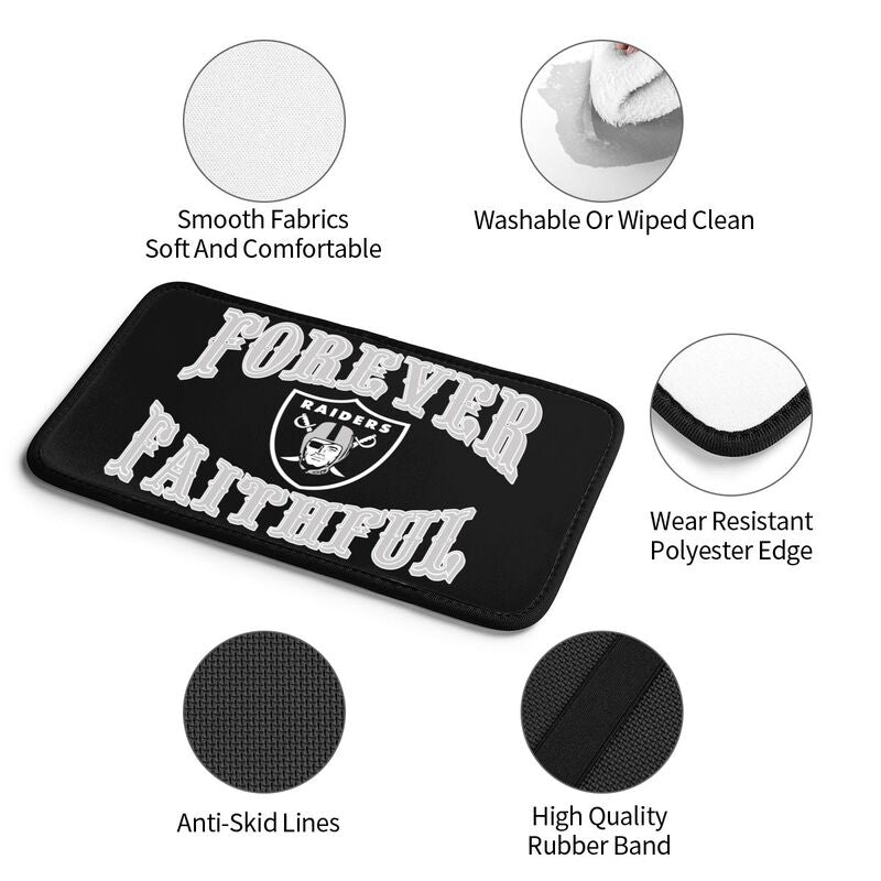 Las Vegas Raiders Print car armrest box cover armrest protective cover