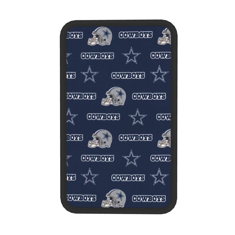 Car armrest box pad Dallas Cowboys6 Printed central armrest box pad anti slip pad