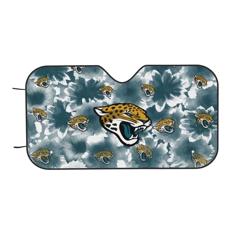 Jacksonville Jaguars Printed multi size car front windshield sunshade car windshield sunshade