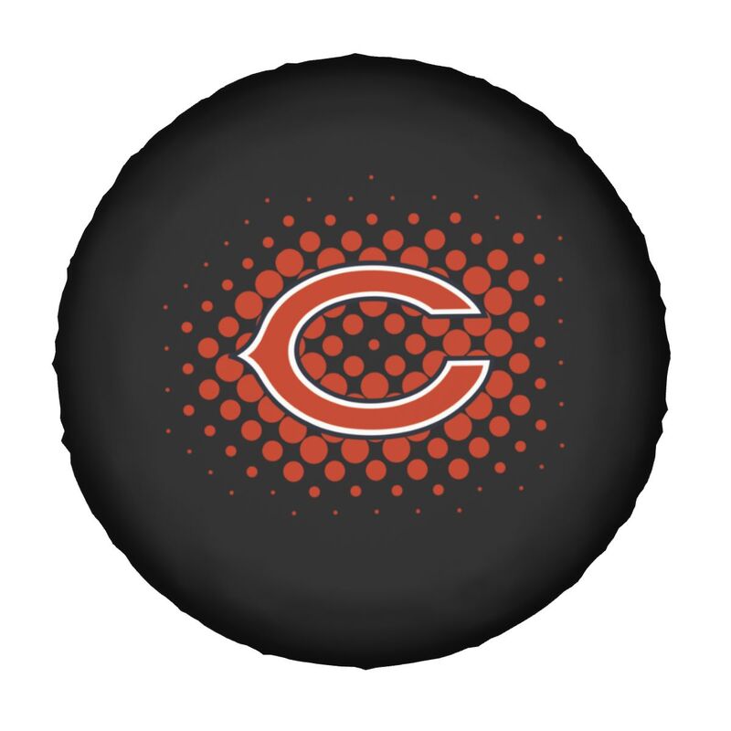 Chicago Bears Printing tire protection cover car sun protection tire protection cover