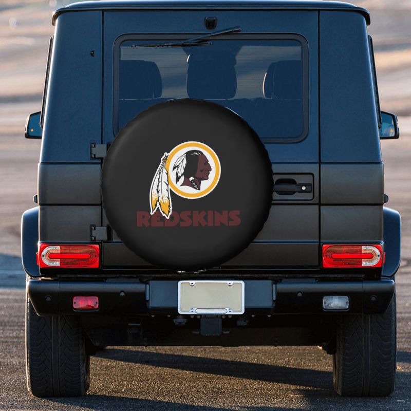 Washington Redskins Car tire protection cover spare tire waterproof and dustproof cover