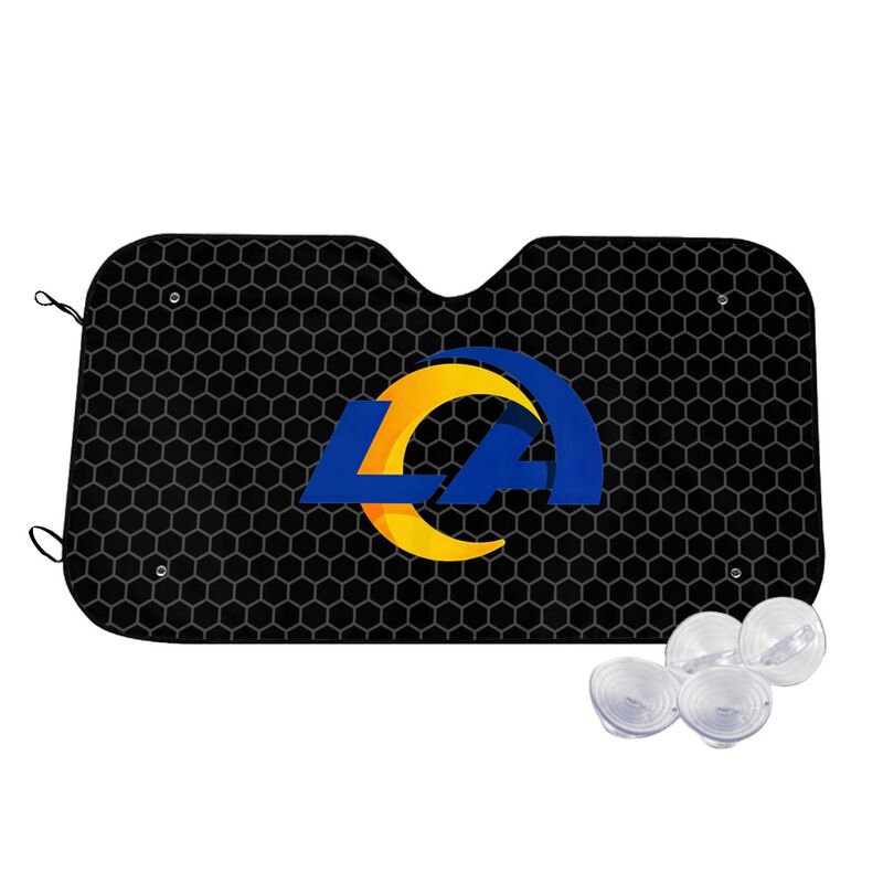 Los Angeles Rams 2 Printed is suitable front Car windshield sunshades Car windshield sunshades