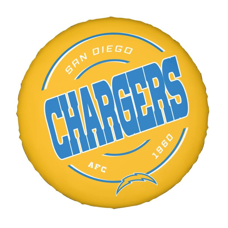 San Diego Chargers Printing car tire protection cover car spare tire dust protection cover