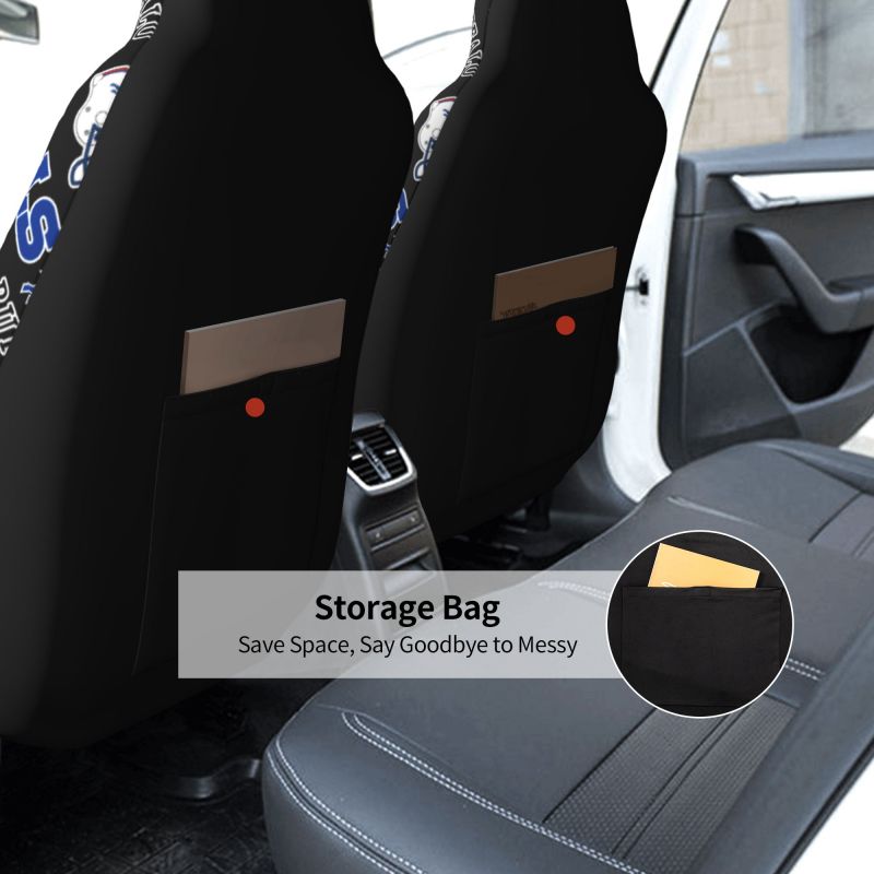Buffalo Bills 3 Printed seat dust protection cover car seat protective cover