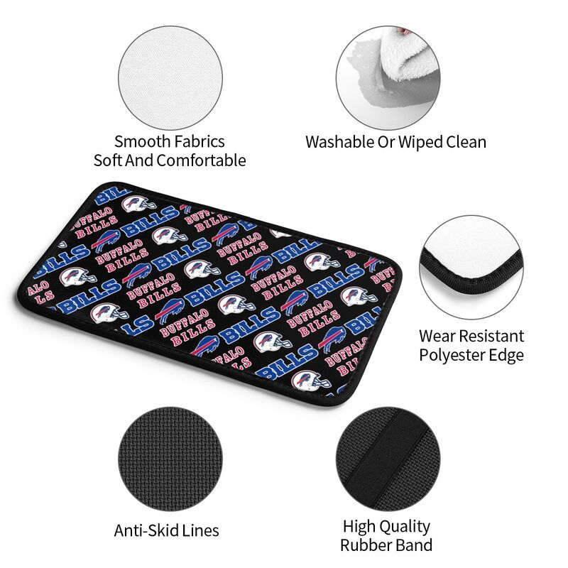 Buffalo Bills1 Printing car armrest box protective pad