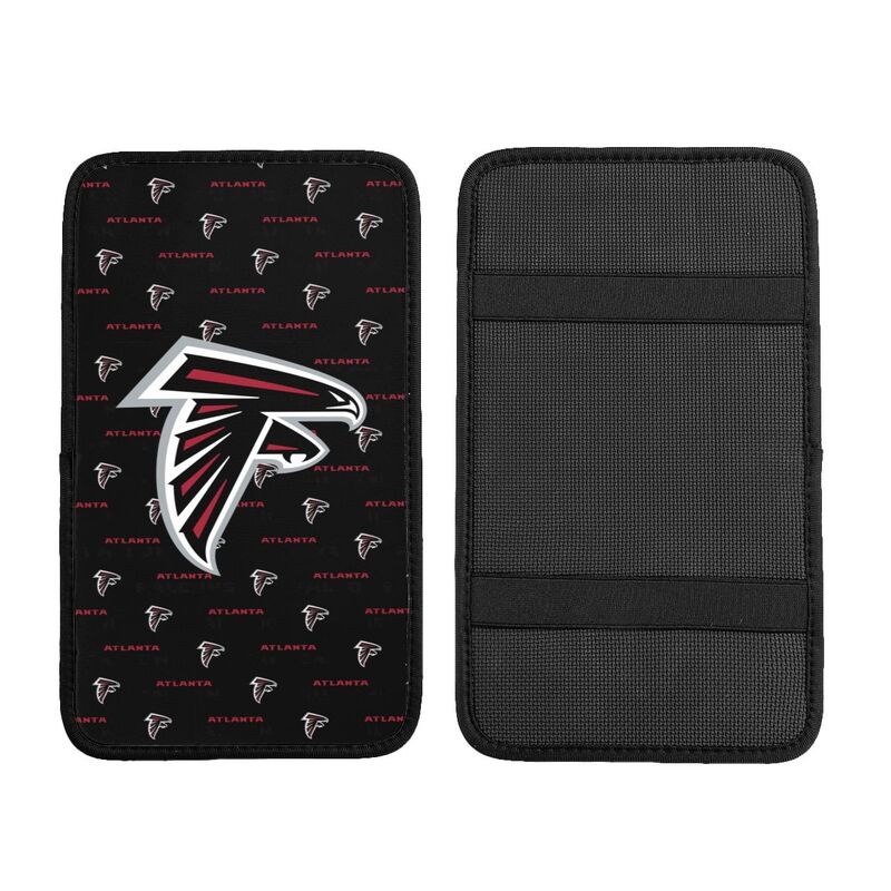 Atlanta Falcons 2 printed Car handrail cushion Personalized car armrest cover