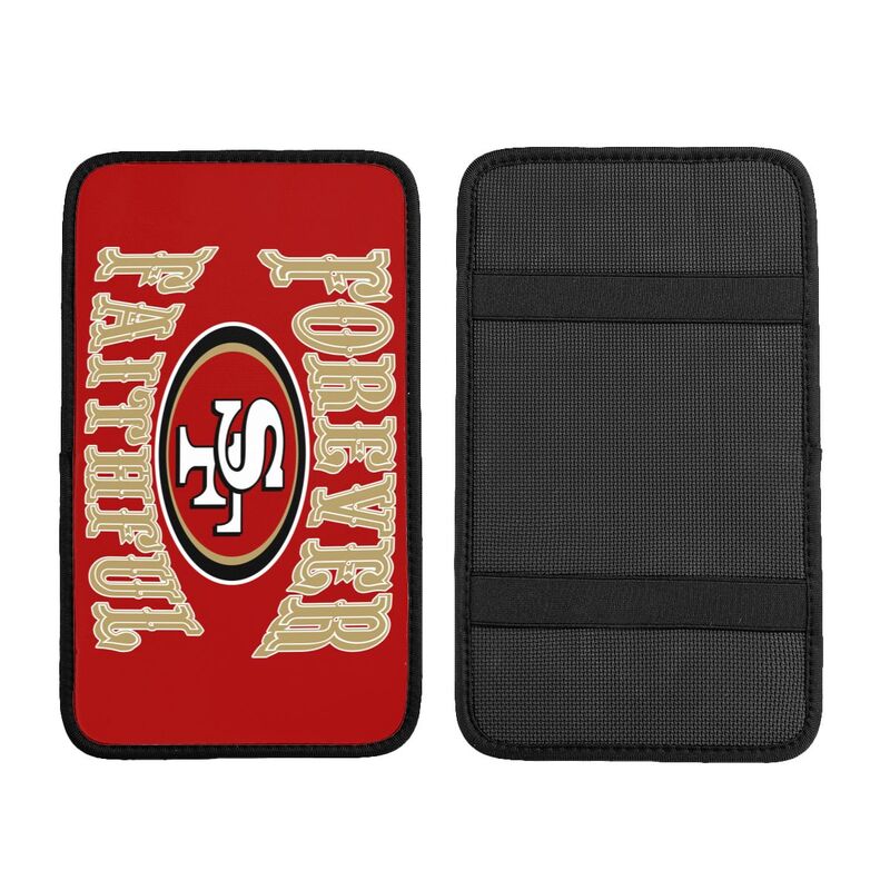 San Francisco 49ers Print car armrest box cover armrest protective cover
