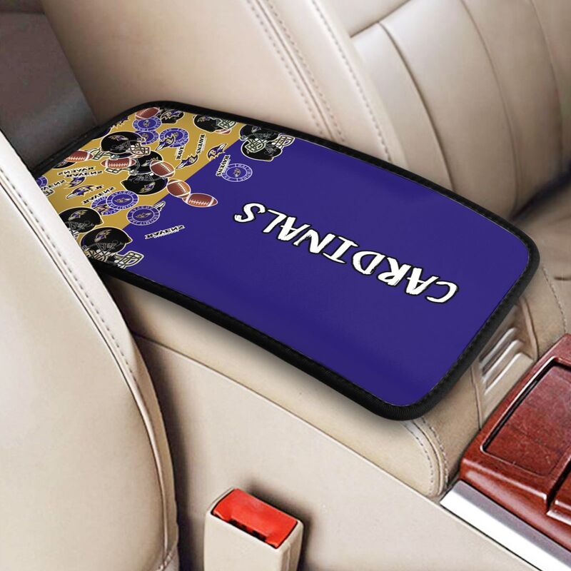Baltimore Ravens print Car center console armrest pad car armrest protective cover