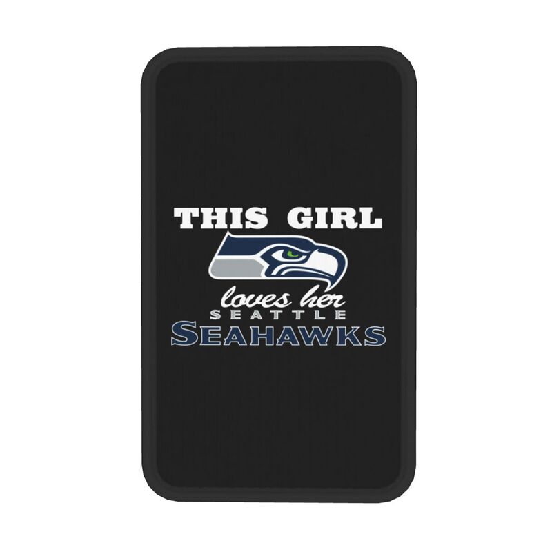 Seattle Seahawks Printing car center console pad car armrest protective cover