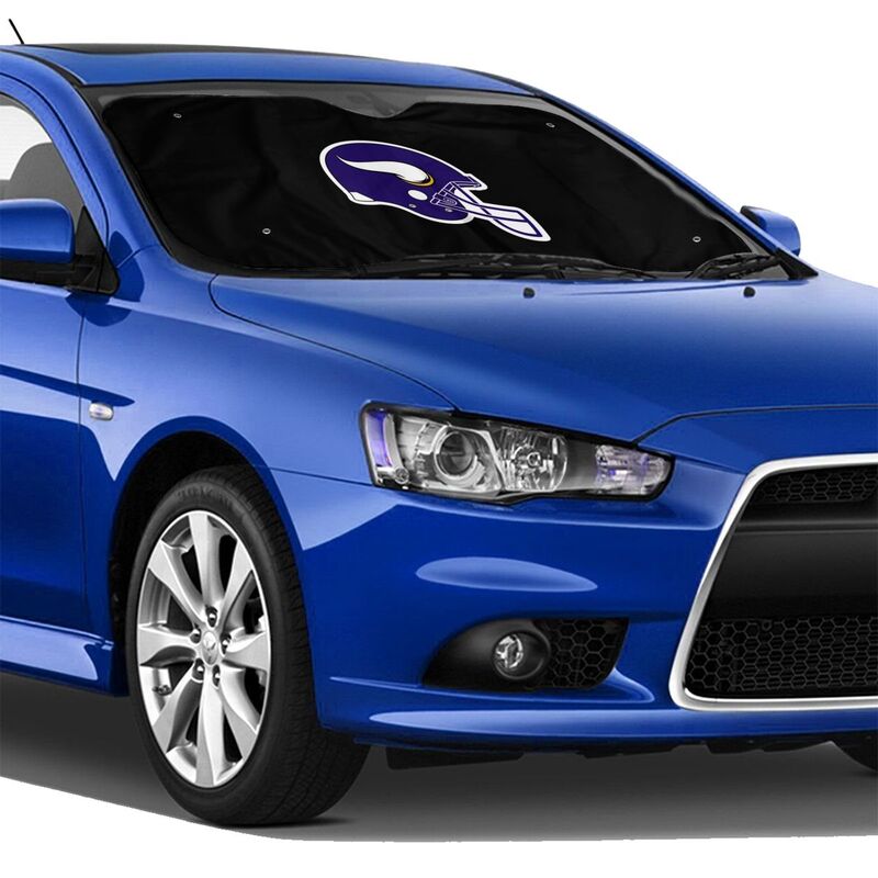 Minnesota Vikings 3 Print is suitable for front Car windshield sunshades Car windshield sunshades