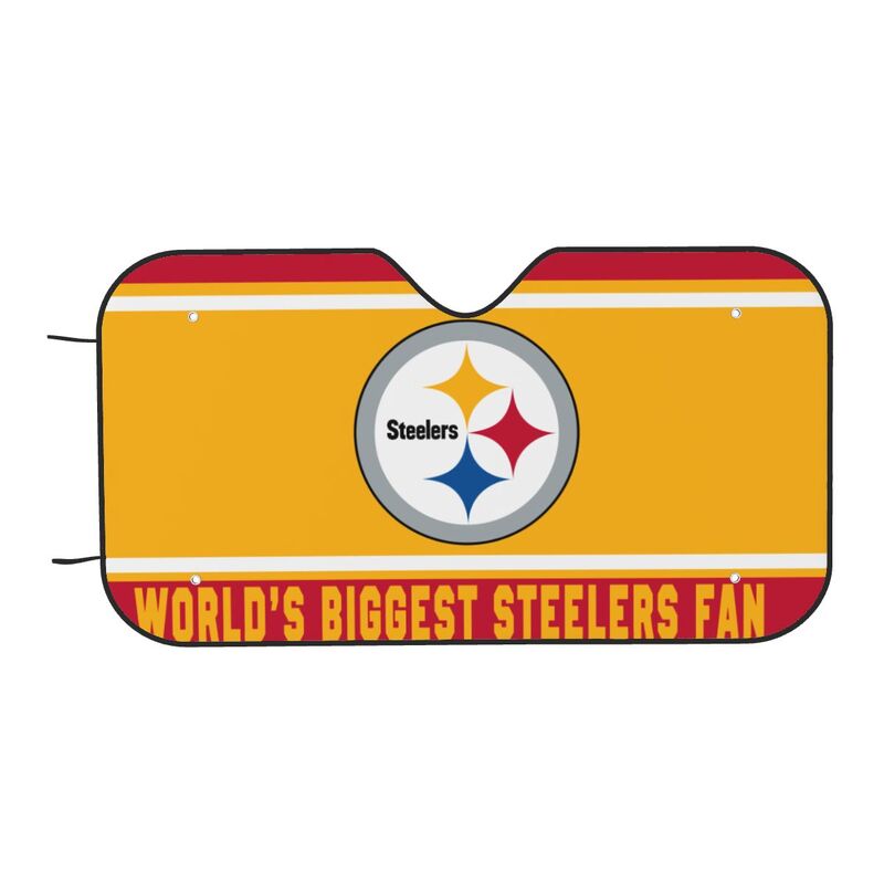 Pittsburgh Steelers Printing is suitable for car front windshield sunshades Car windshield sunshades