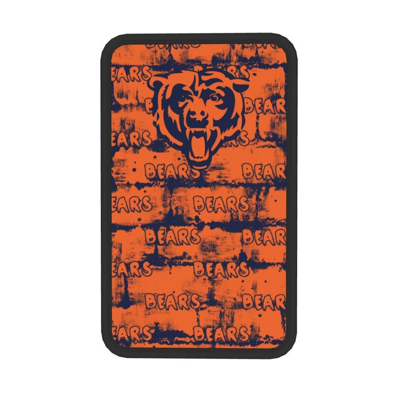 Chicago Bears print Car armrest box protective cover car center console armrest pad