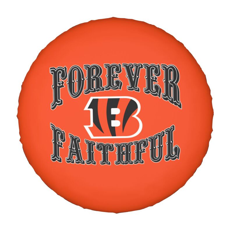 Cincinnati Bengals Printing car spare tire dust protection cover tire protection cover