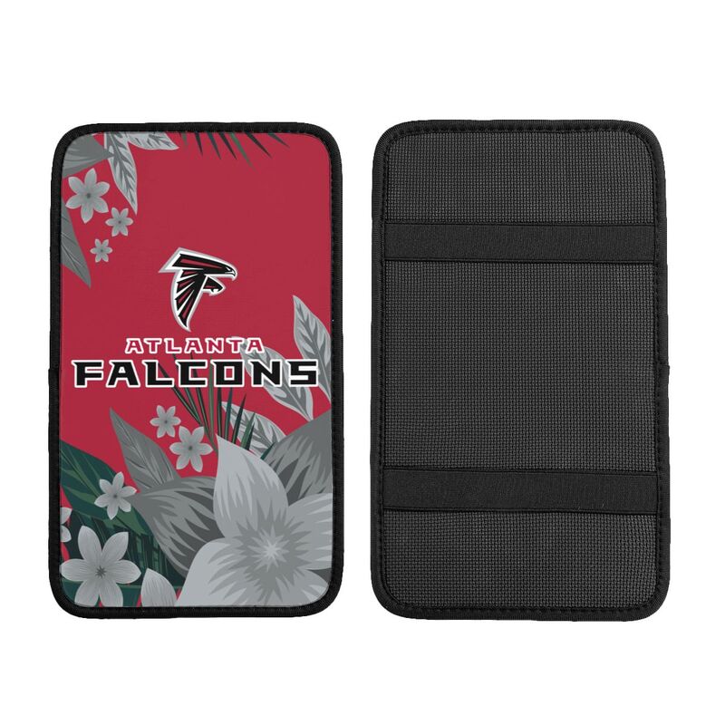 Atlanta Falcons Car armrest box protective cover car center console armrest pad
