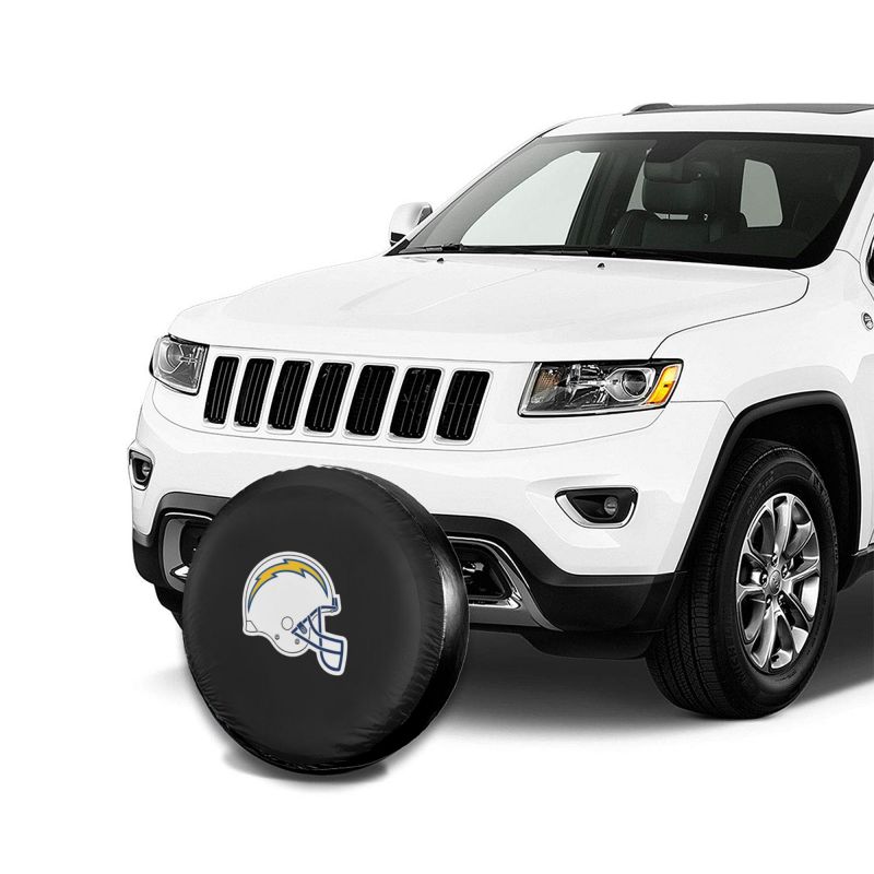 San Diego Chargers 3 Car tire protective cover waterproof and dustproof tire cover