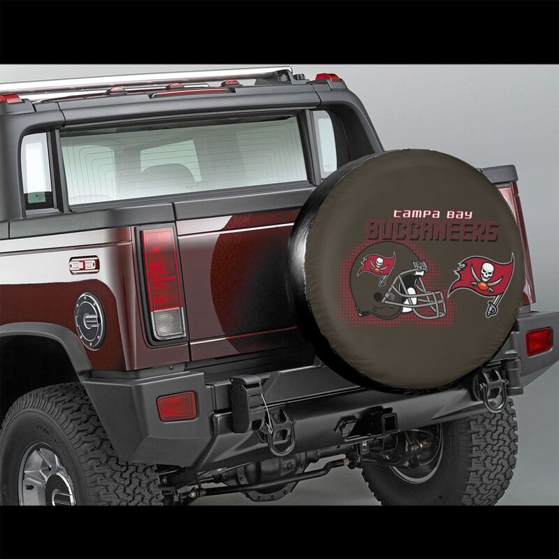 Tampa Bay Buccaneers Print car tire protection cover car spare tire dust protection covers