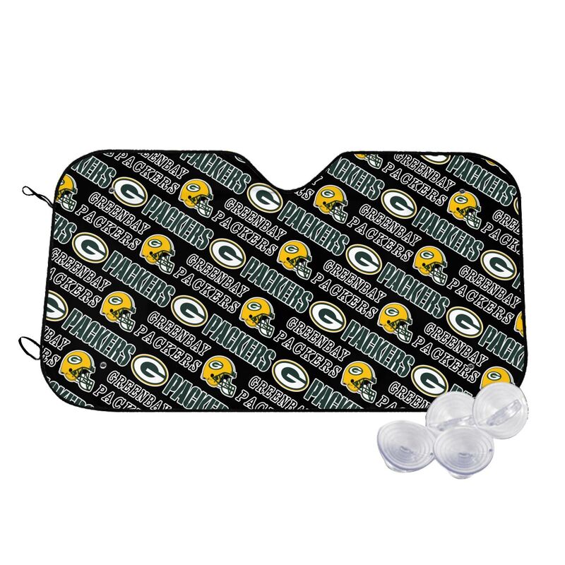 Green Bay Packers Printed suitable for front Car windshield sunshades Car windshield sunshades