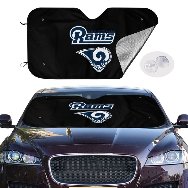 Los Angeles Rams 2 Print is suitable for front Car windshield sunshades Car windshield sunshades