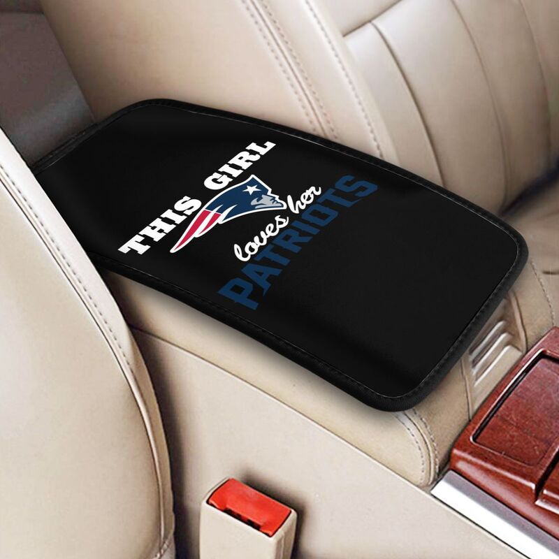 New England Patriots Printing car center console pad car armrest protective cover