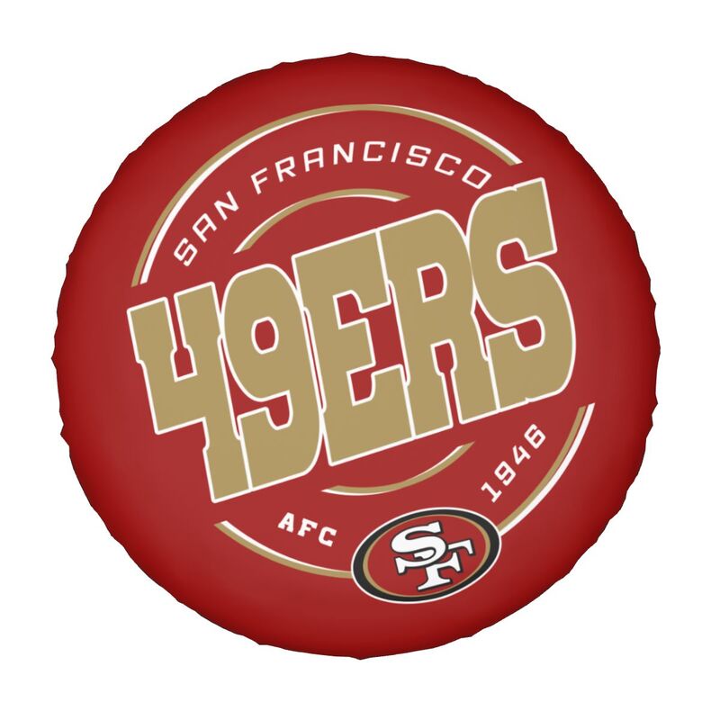 San Francisco 49ers Printing car tire protection cover car spare tire dust protection cover