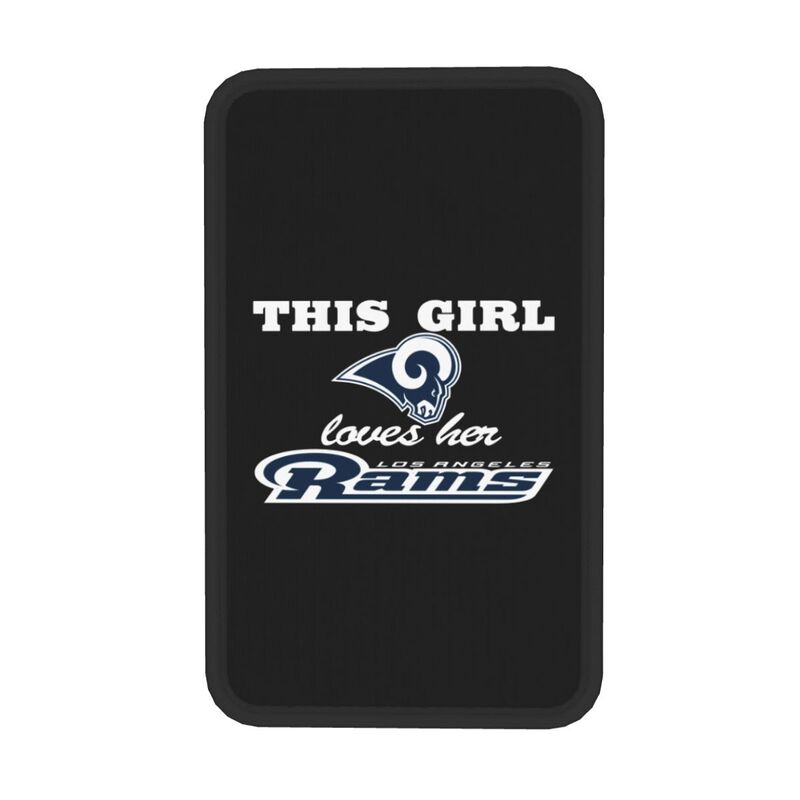 Los Angeles Rams Printing car center console pad car armrest protective cover