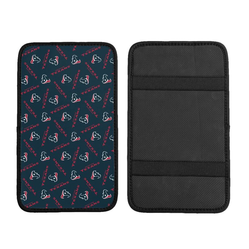 Houston Texans Printed armrest protective cover car armrest box cushion